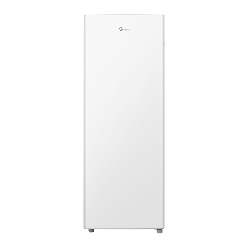美的136升风冷无霜立式家用冰柜母乳全冷藏冷冻抽屉式冷柜冰箱BD/BC-136WEM