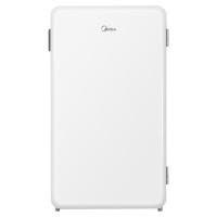 [自营]美的(Midea)93升单门小冰箱租房神器灵巧小型节能安静冷藏家用宿舍办公室冰箱可放美妆可调温BC-93MF