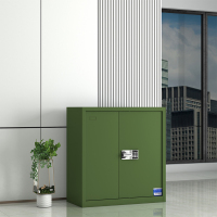 鑫星奈 XXN40615011 单节保密柜矮柜保险柜档案资料柜 绿色单节智能密码锁