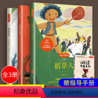 [正版]全套3册快乐读书吧三年级上册课外书必读稻草人书叶圣陶安徒生童话格林童话彩色插图小学小学生阅读儿童文学书籍全集经