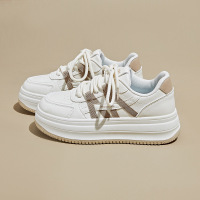 秋季小白鞋新款韩版ins女学生厚底增高运动板鞋休闲街拍
