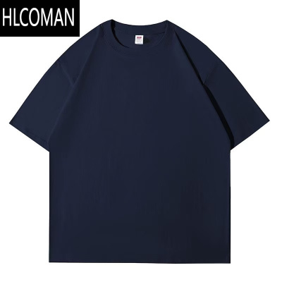 HLCOMAN651-700男女同款短袖夏季短袖宽松休闲时尚百搭简约T恤