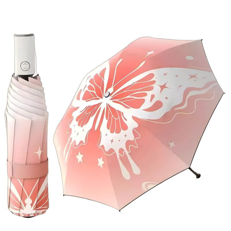 荣百汇 全自动雨伞女男士晴雨两用加大号加固防晒防紫外线遮阳折叠太阳伞 把