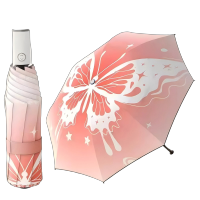 荣百汇 全自动雨伞女男士晴雨两用加大号加固防晒防紫外线遮阳折叠太阳伞 把