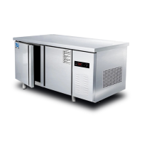 瑞宇牌不锈钢冷藏操作台/1200*600*800+150mm/温度范围-2~12℃/220V