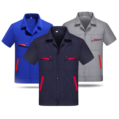 御林铁卫 夏季短袖劳保工作服 YL-6080 套