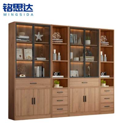 铭思达书柜二门单抽C款台