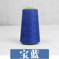 家柏饰(CORATED)缝衣服的线 家用宝塔线黑线手缝线涤纶手工缝衣40/2 缝纫机线 宝蓝色