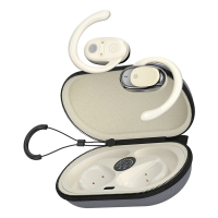 纽曼 [开放不入耳]骨传导概念舒适运动跑步耳夹式耳机JM05 至尊版奶茶色