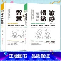 [正版]敏感情绪管理法+聊天的智慧 终结敏感,控制情绪,告别自卑心理 告别笨嘴拙舌人际关系大翻身释放压力的方法 敢于表