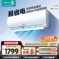 [官方自营]海信(hisense) 1.5匹挂机空调新一级变频手机智控智能自清洁挂壁式KFR-35GW/E290-X1