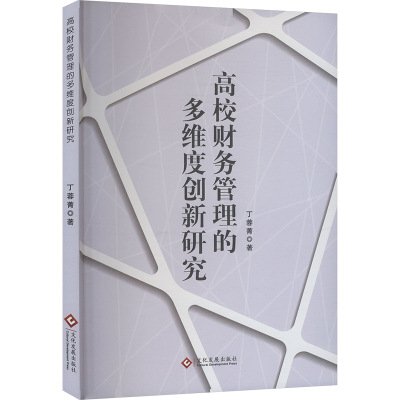 正版新书]高校财务管理的多维度创新研究丁蓉菁 著9787514241235