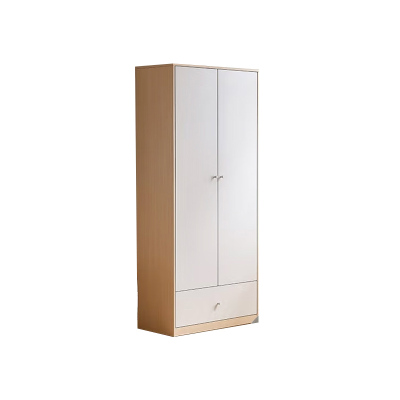 苏宁 质凡 新款衣柜卧室家用木质两门挂衣柜/ZF-YG027/790*390*1800