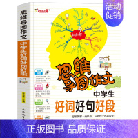 [正版]思维导图作文中学生好词好句好段作文素材精选初中版七八九年级分类作文书大全中学生一二三年级语文思维导图作文法写作技