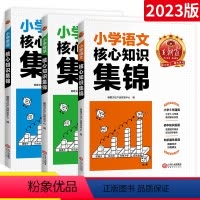 核心知识集锦3本[语文+数学+英语] 小学通用 [正版]核心知识集锦语文数学英语基础知识大盘点一二三四五六年级小学考点大