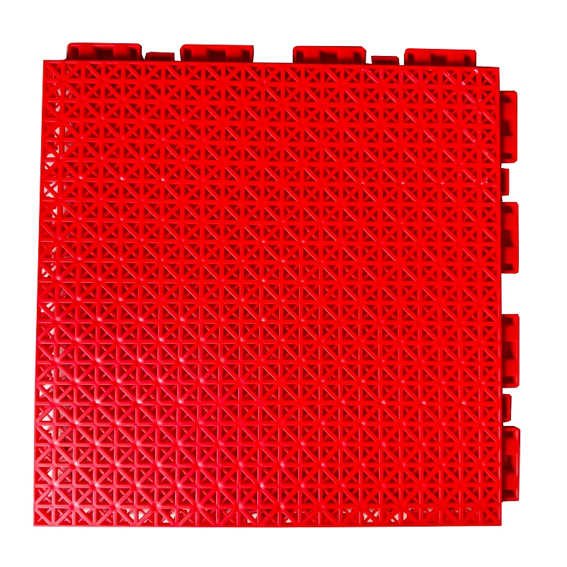 瑾如云海 防滑地垫 L1红色 25*25cm 平方米