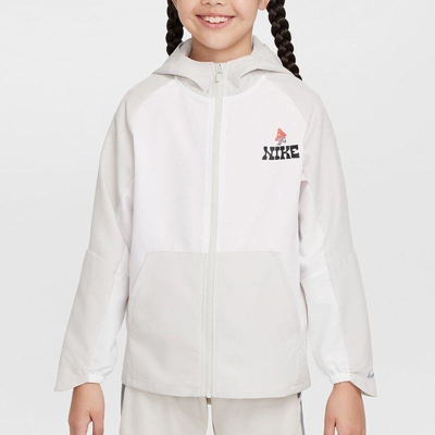 NIKE耐克连帽外套运动休闲舒适梭织大童夹克IH0831-072 D