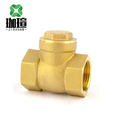 珈瑄 铜卧式止回阀 个