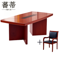 蕃蒂会议桌+椅2米套