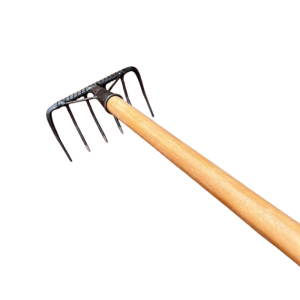 心梦同行 槐木柄锰钢六齿铁耙除草农用齿耙 0325/把
