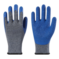 BW 棉线乳胶劳保手套/BWSBFH-SX005/双