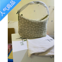 封后2022新款Cubi复古帆布手提单肩中古腋下包刺绣提花饭盒包女大小号女斜挎包