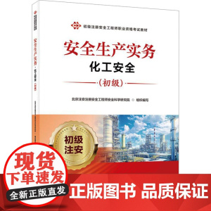 安全生产实务 化工安全(初级) 北京注安注册安全工程师安全科学研究院 编 社会实用教材专业科技 正版图书籍