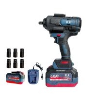 联岚无刷锂电高扭力电动冲击扳手三挡/套