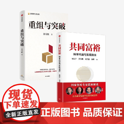 重组与突破+共同富裕 黄奇帆等 著 经济