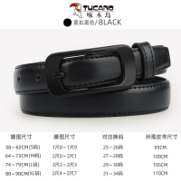 啄木鸟皮带女款真皮针扣腰带商务休闲女式牛皮裤带女士皮带百搭