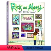 瑞克和莫蒂1988画廊艺术设定集 [正版]瑞克和莫蒂设定集 英文原版The Art of Rick and Morty