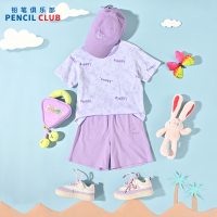 [1件3折]铅笔俱乐部童装2025夏装新款女童裤子儿童五分裤休闲小宝宝短裤