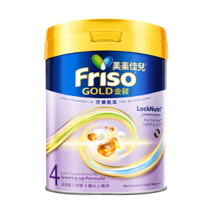 港版Friso美素佳儿金装儿童成长配方奶粉4段800g[27年2月]