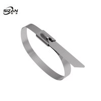 斯赞 304不锈钢扎带自锁式捆绑扎带 4.6*100mm 100条/包