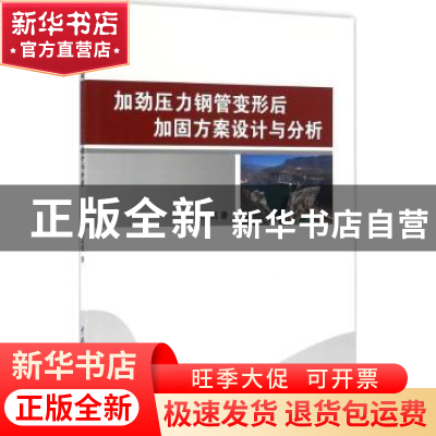 正版 加劲压力钢管变形后加固方案设计与分析 马文亮著 中国水利