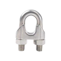 伟鹏双兴 304不锈钢钢丝绳卡头U型卡 M6[304材质]个