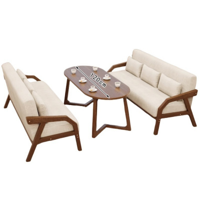 悦兴诚休闲沙发151*71*84cm(3+3+椭圆桌)套