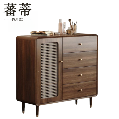 蕃蒂斗柜一门四抽台