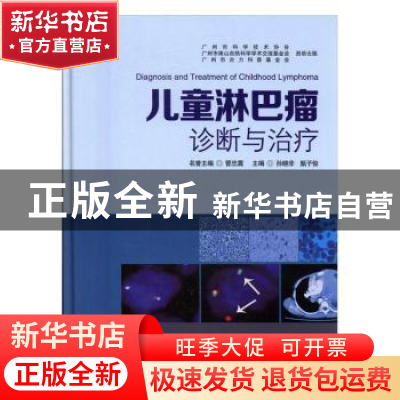 正版 儿童淋巴瘤诊断与治疗 孙晓非,甄子俊主编 广东科技出版社