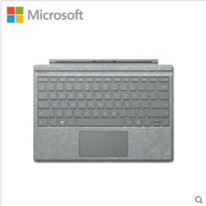微软Surface Go2/3 原装 特制版键盘盖 平板电脑外接机械键盘 多色 亮铂金/黑/波比红/冰晶蓝/灰钴蓝
