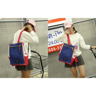 派尼美特韩版双肩包休闲学院风书包情侣背包中学生双肩包女电脑包旅行包