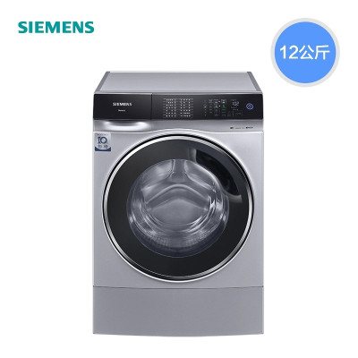 西门子 WW74D3A80W 高端12KG 智能投放洗衣机
