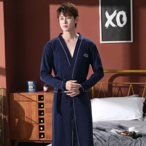 睡袍女春秋季长款情侣睡衣年新款秋冬款浴袍男家居服大衣