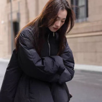 年棉衣女冬韩版宽松加厚设计感外套时尚棉袄设计感潮流棉服