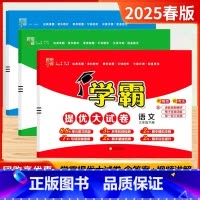 [25春]3下-语+数+英 3本-江苏版 [正版]2025春新版24秋小学学霸提优大试卷一年级二年级上册三年级四五六年级
