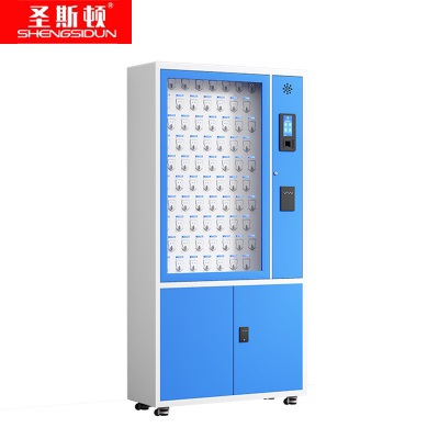 圣斯顿 智能钥匙管理柜70位 S-Y15232H 980*350*1800mm 蓝+白 台