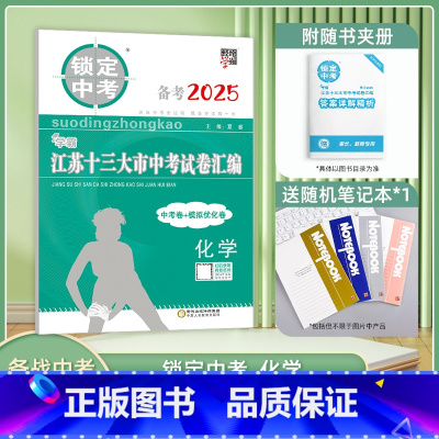 [备考2025]化学 江苏省 [正版]备考2025锁定中考2024年江苏十三大市中考试卷汇编化学中考卷模拟卷含2024中