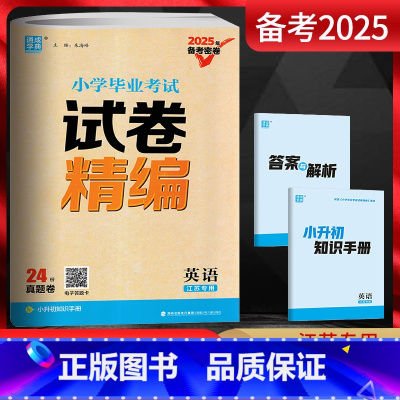 英语 [正版]2025备考密卷 通城学典 小学毕业考试试卷精编 英语 江苏 24份小学毕业考试试卷 2024年江苏省各地