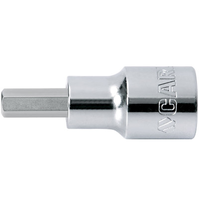 卡尔 12.5mm系列50mm长内六角旋具套筒