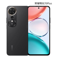 荣耀畅玩70 Plus 8GB+256GB 幻夜黑 骁龙6S芯片 7000mAh大电池 AI一键直达 5G手机